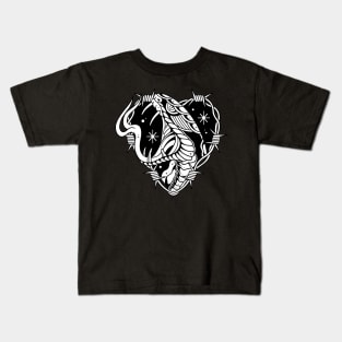 Snake Tattoo Vintage Traditional Kids T-Shirt